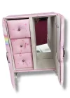 Pembe Renk Karışık Figürlü Takı Dolabı/Organizer