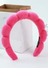 Pembe Renk Spa Havlu Taç