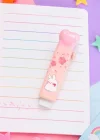 Pembe Renk Tavşan Figürlü Silgi