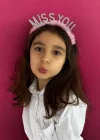 Pembe Renk Yazılı Taç