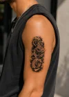 Pusula Geçici Dövme Tattoo
