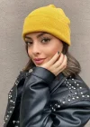 Sarı Renk Bere/ Şapka