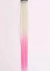 Sarı Ve Pembe Renk Simli Yan Postiş (50cm)
