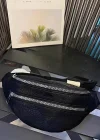 Siyah Renk Deri Bel Çantası