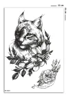 Vaşak Geçici Dövme Tattoo
