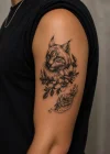 Vaşak Geçici Dövme Tattoo