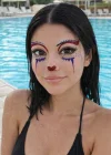 Yapışkanlı Yüz Dövme Tattoo