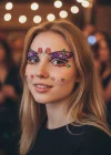 Yapışkanlı Yüz Dövme Tattoo