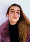 Yapışkanlı Yüz Stickeri  Dövme Tattoo