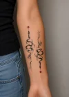 Yılan Geçici Dövme Tattoo