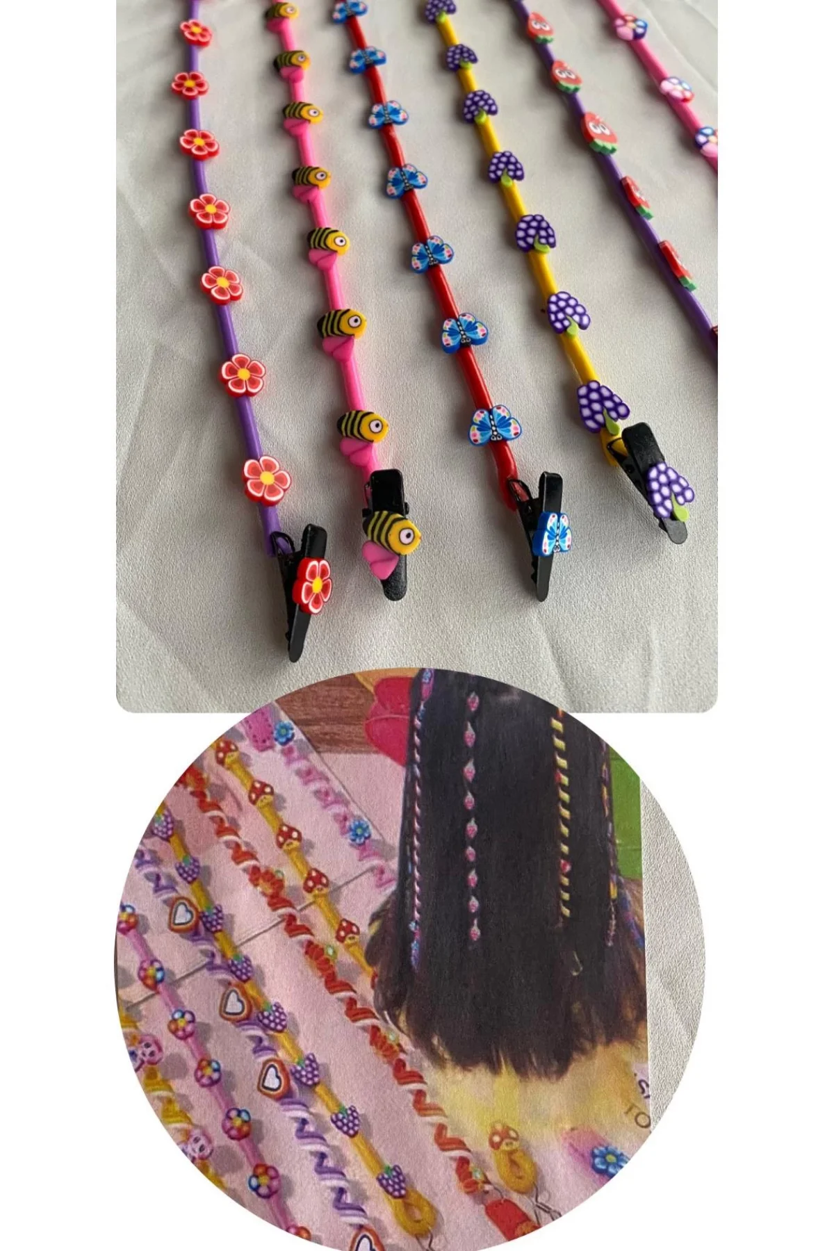 12li Karışık Figür Yan Toka Set