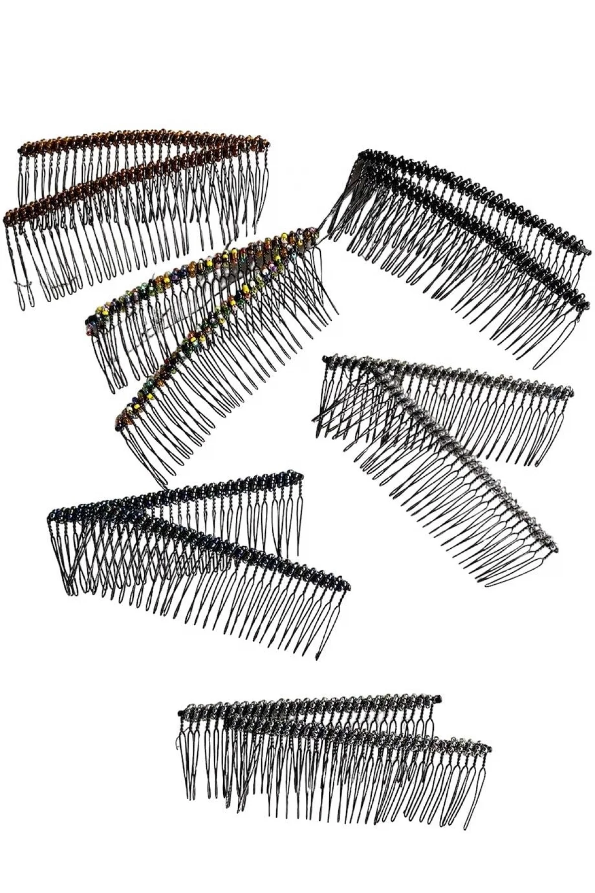 12li Karışık Renk Tarak Toka Set