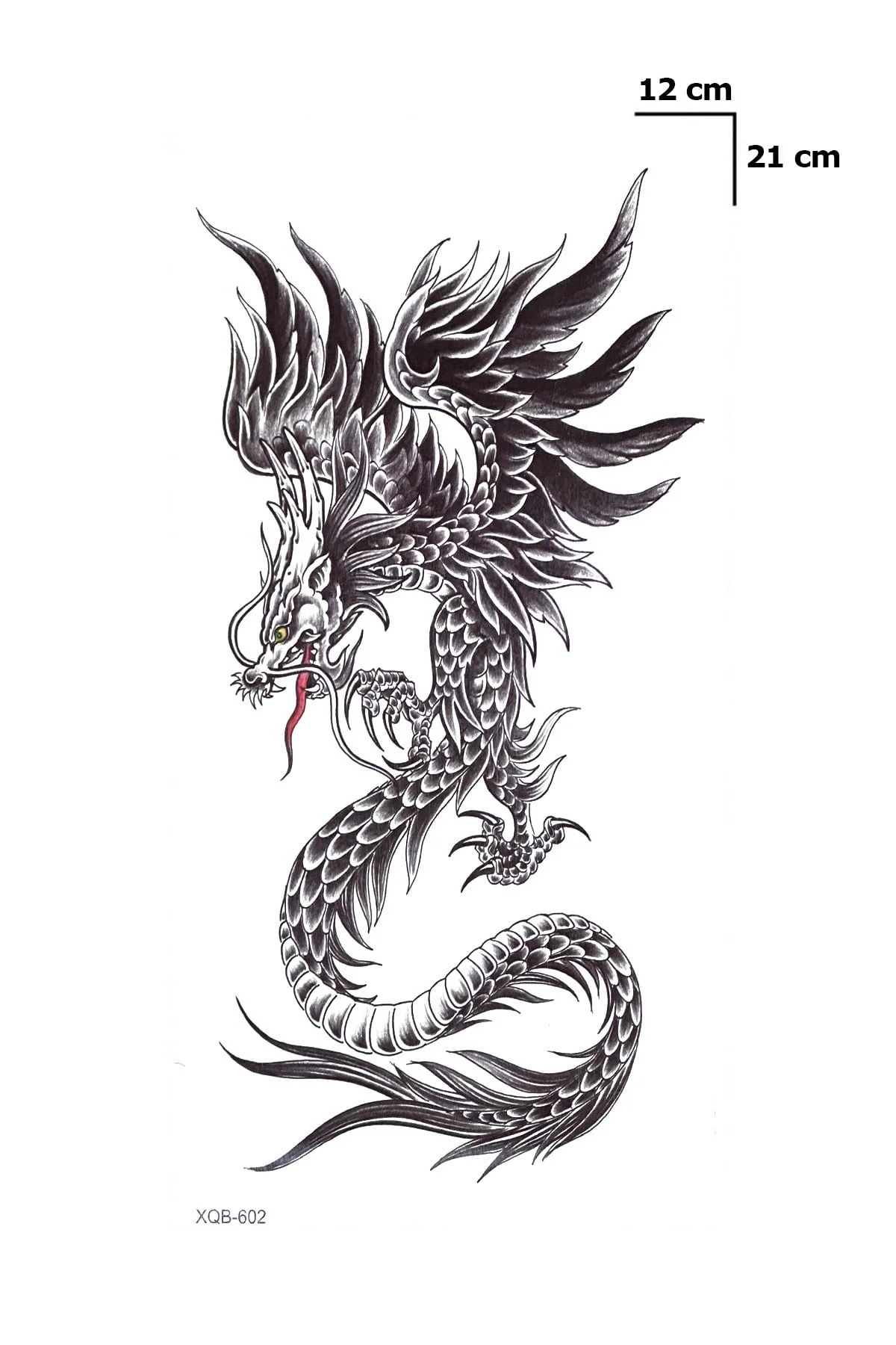 Ejderha Geçici Dövme Tattoo