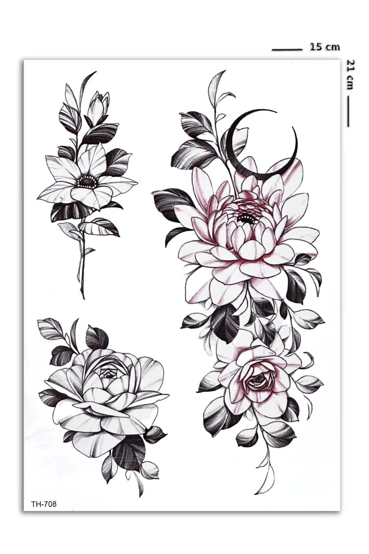 Geçici Çiçek Dövme Tattoo