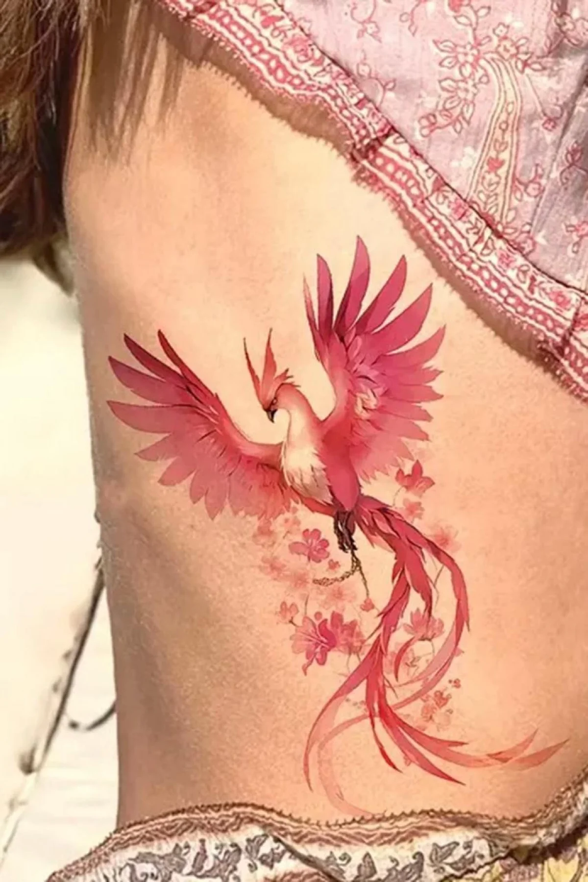 Geçici Kuş Figürlü Dövme Tattoo