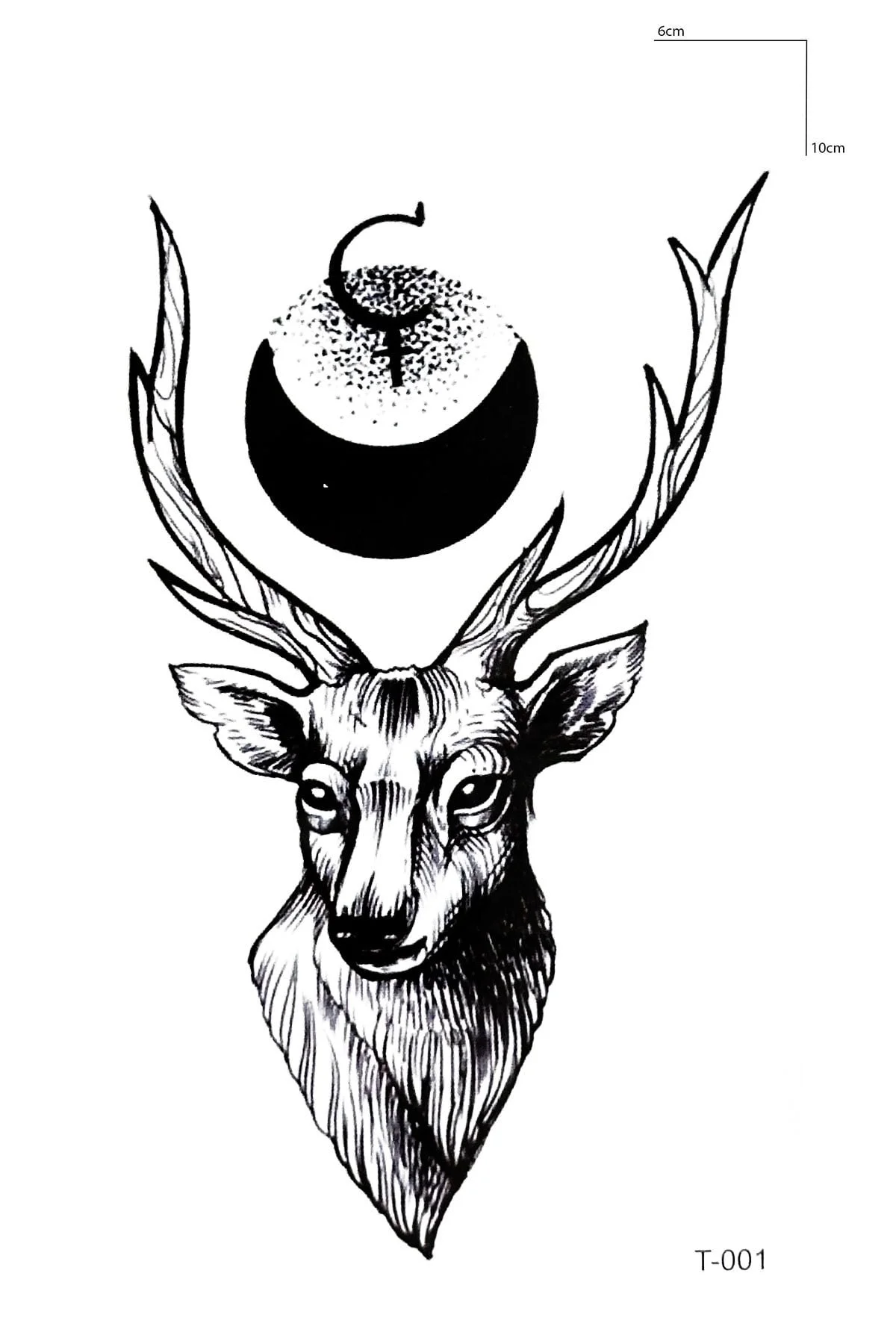 Geyik Geçici Dövme Tattoo