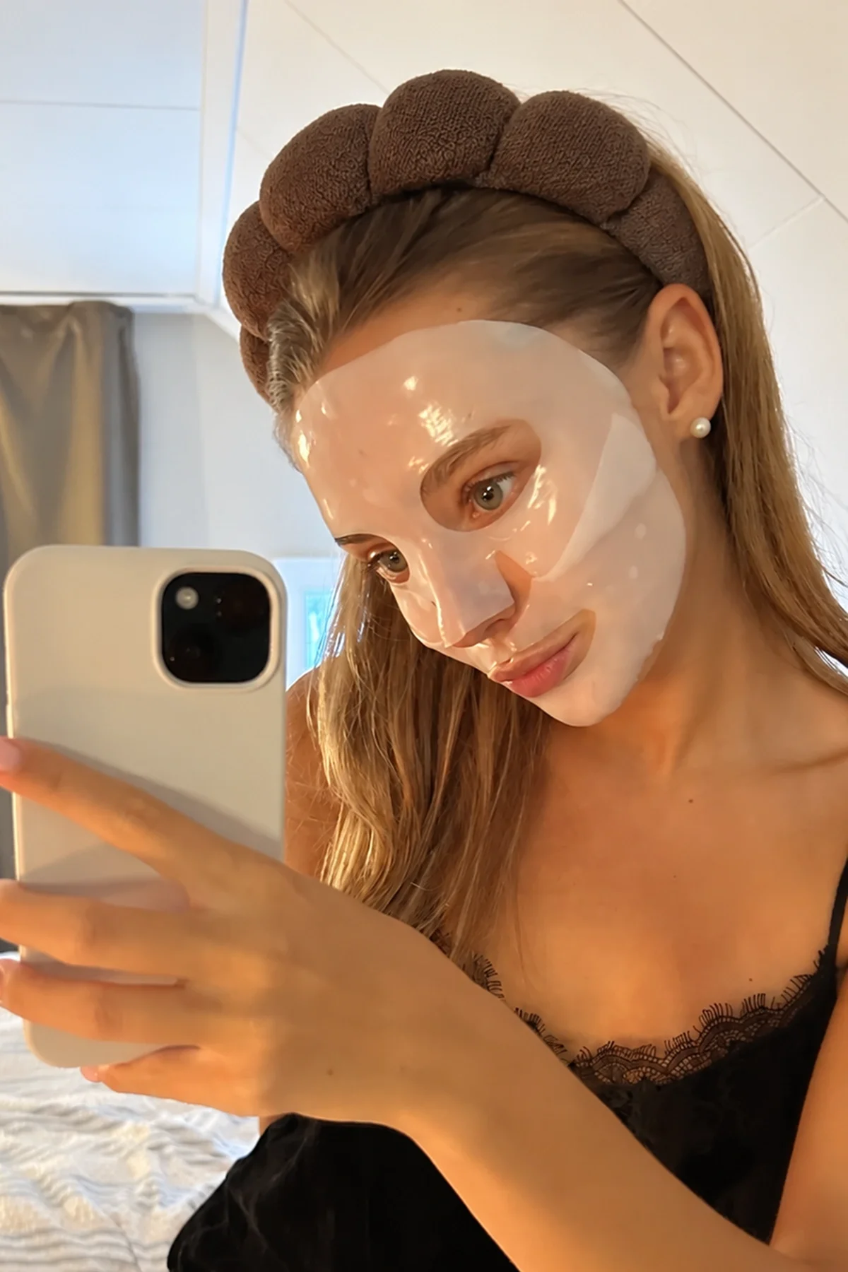 Kahve Renk Spa Havlu Taç