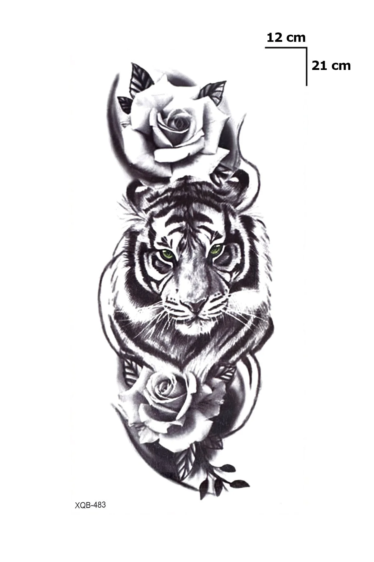 Kaplan Dövme Geçici Tattoo