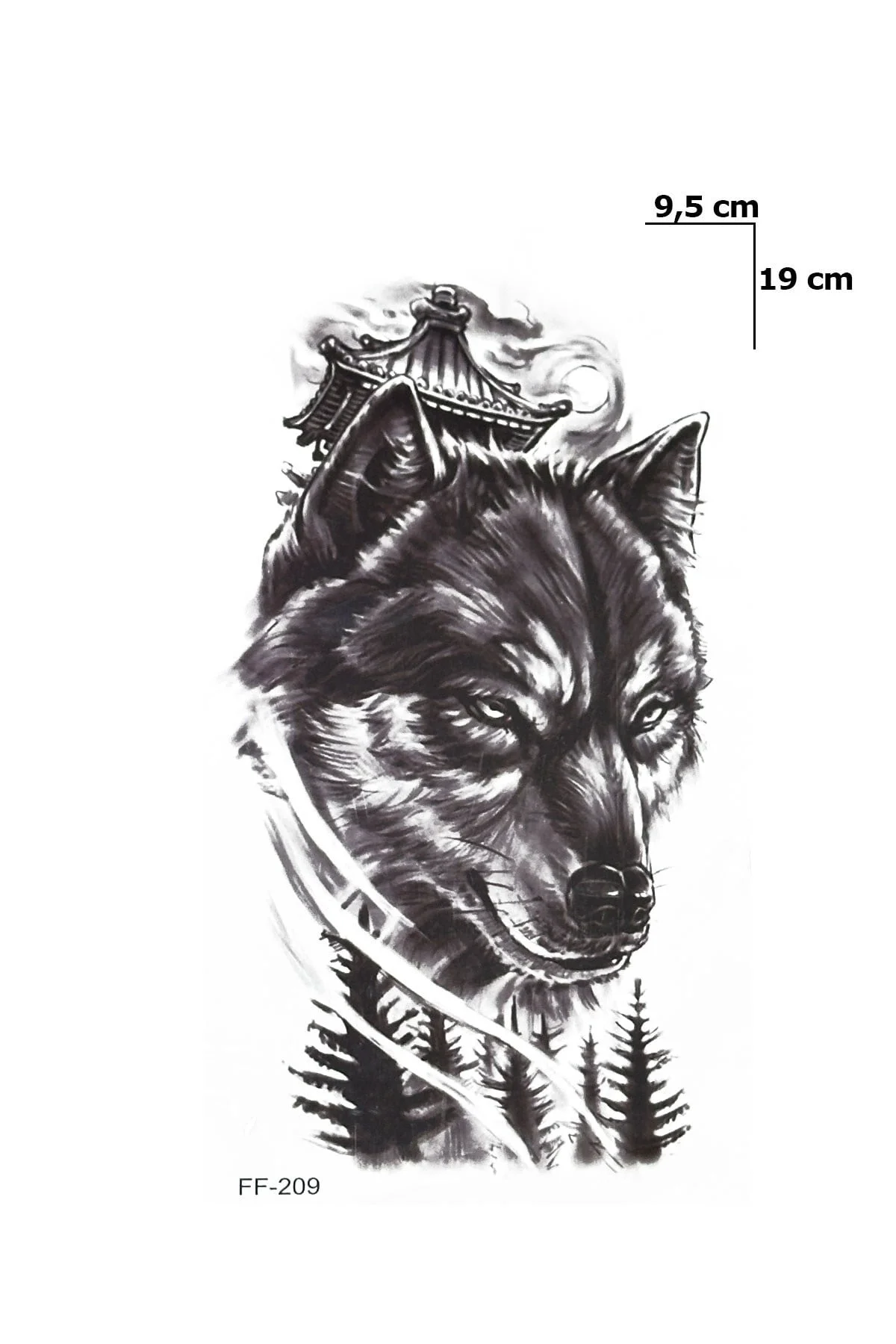 Kurt Dövme Geçici Tattoo