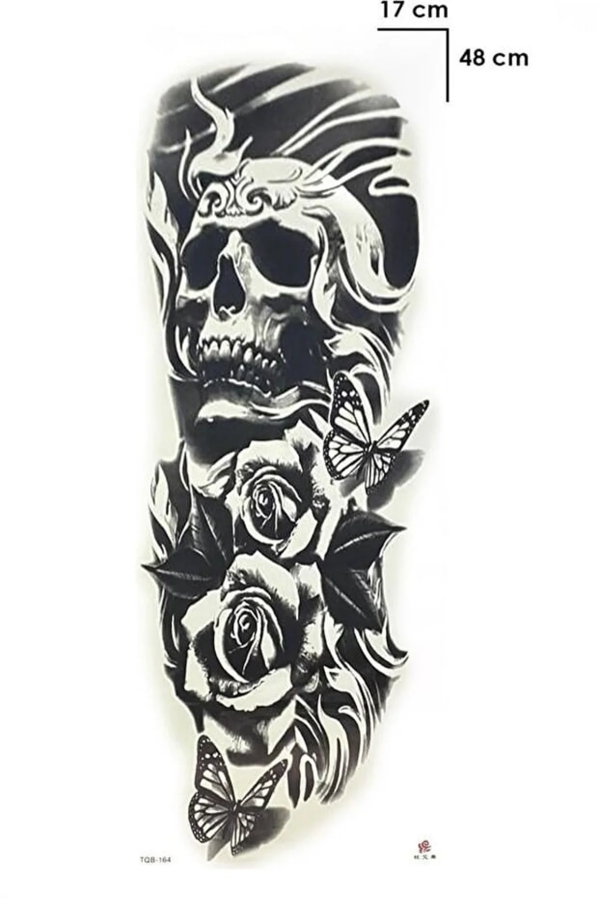 Kurukafa Geçici Dövme Tattoo