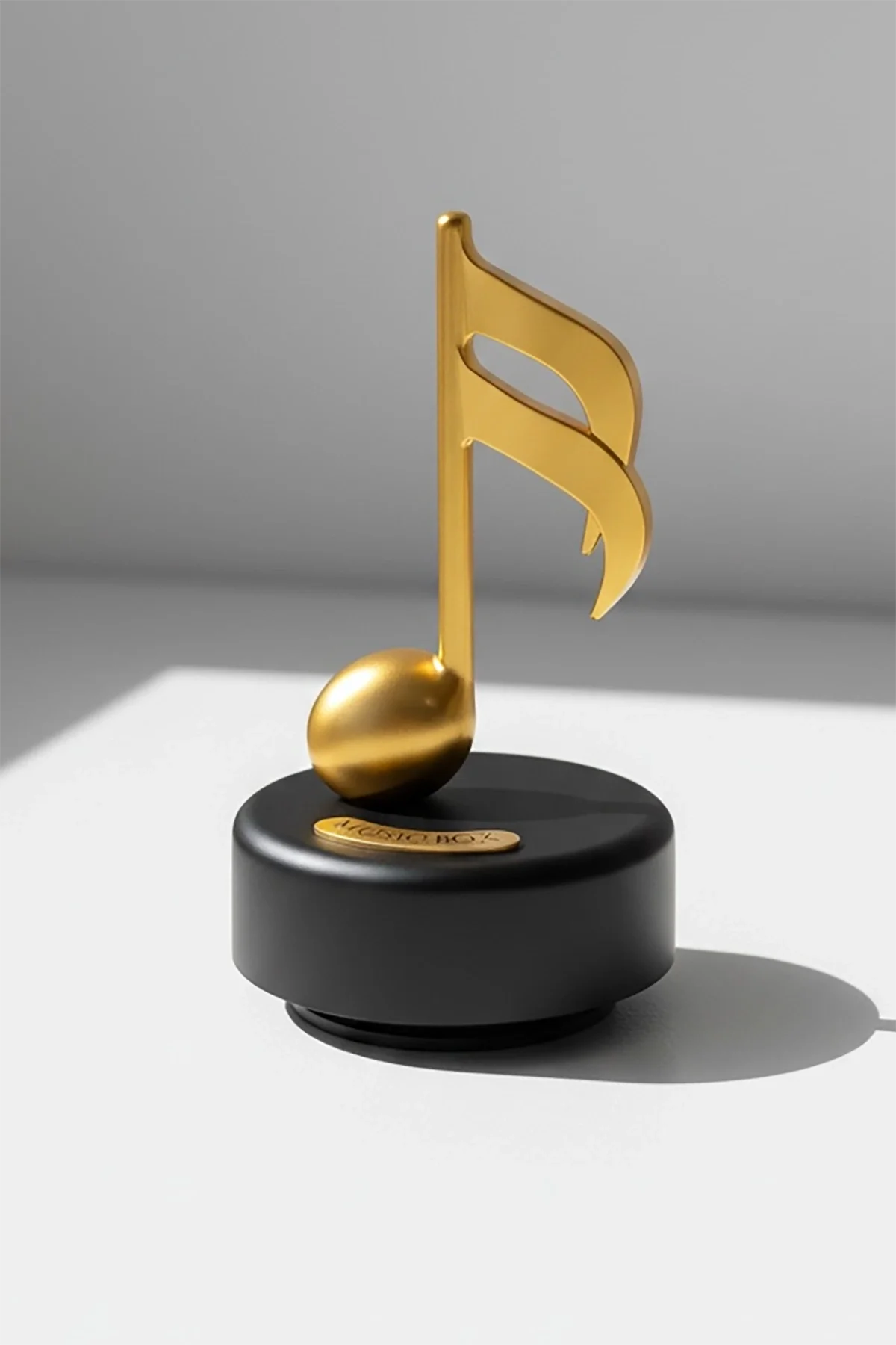 Nota Figürlü Hareketli Müzik Kutusu