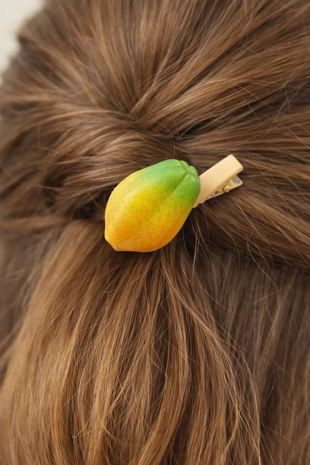 Papaya Figürlü Yan Toka