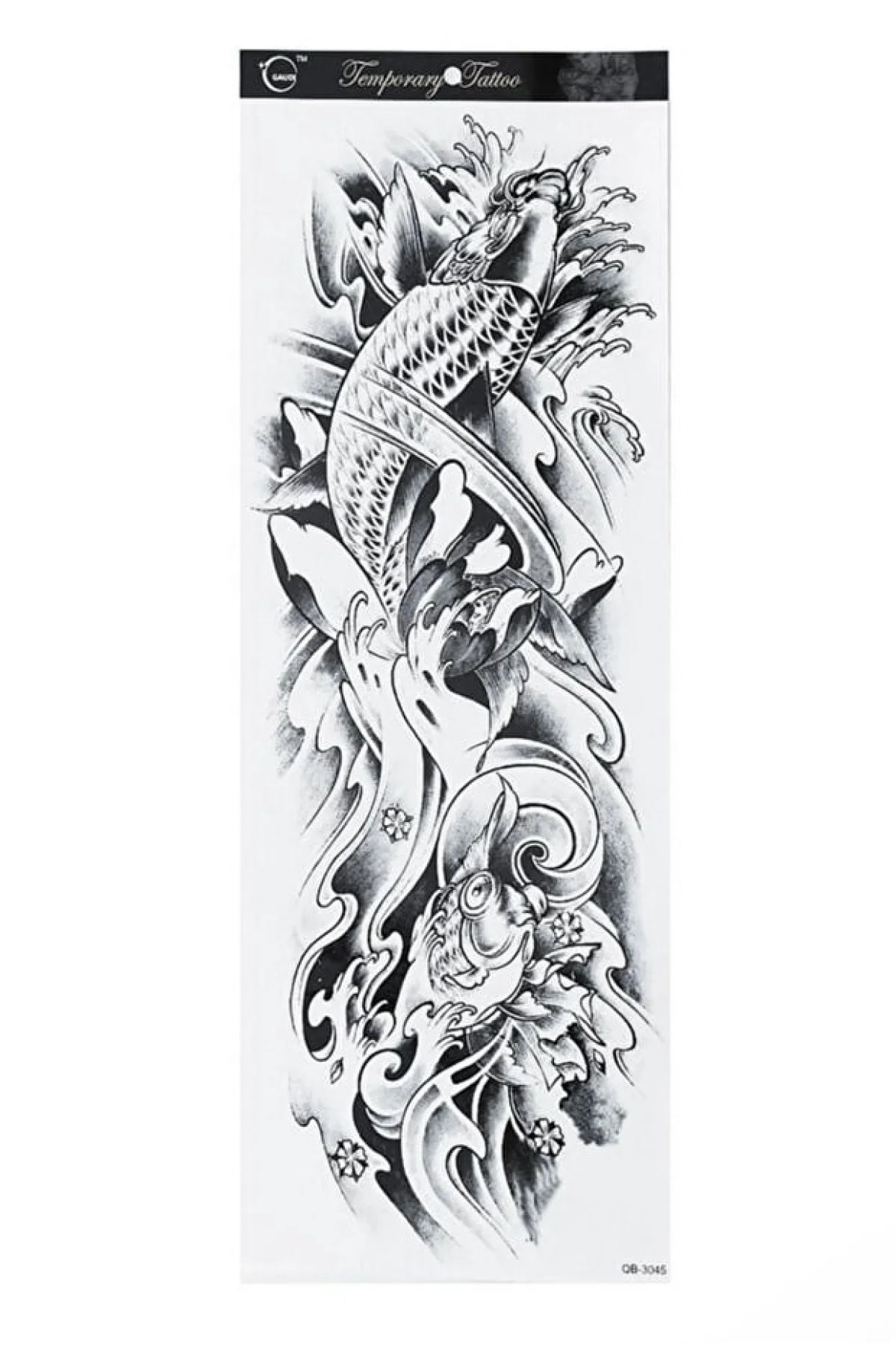 Yılan Kol Dövme Geçici Tattoo