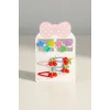 10lu Karışık Figürlü Mini Yan/Mandal Toka Ve  Set