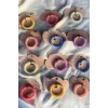 12li  Karışık Renk Helezon Toka Set