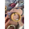 12li  Karışık Renk Helezon Toka Set