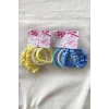 12li Karışık Renk Lastik Toka Set