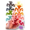12li Karışık Renk Mandal Toka Set