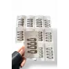 12li Karışık Renk Yan Toka Set