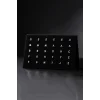 24lü Gümüş Renk Harfli Tragus Küpe Set