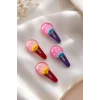 24lü Karışık Renk Yan Toka Set
