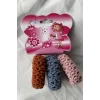 3lü Karışık Renk Havlu Toka
