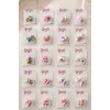 40lı Karışık Renk Lastik Toka Set
