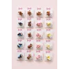 40lı Karışık Renk Lastik Toka Set