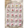 40lı Karışık Renk Lastik Toka Set