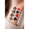 Geçici Kart Mini Dövme Tattoo