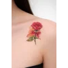 Geçici Gül Figürlü Mini Dövme Tattoo