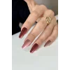 96lı Karışık Renk Takma Tırnak Set