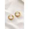Altın Renk Cm Halka Küpe (Çift)