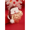 Altın Renk Noel Baba Figürlü Yılbaşı Temalı Broş