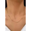 Altın Renk Taş Detaylı Kolye