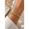 Altın Renk Taşlı Cm Bileklik