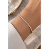 Altın Renk Taşlı Cm Bileklik