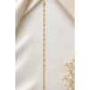 Altın Renk Top Detaylı Cm Bileklik