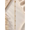 Altın Renk Top Detaylı Cm Bileklik