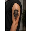 Aslan Dövme Geçici Tattoo